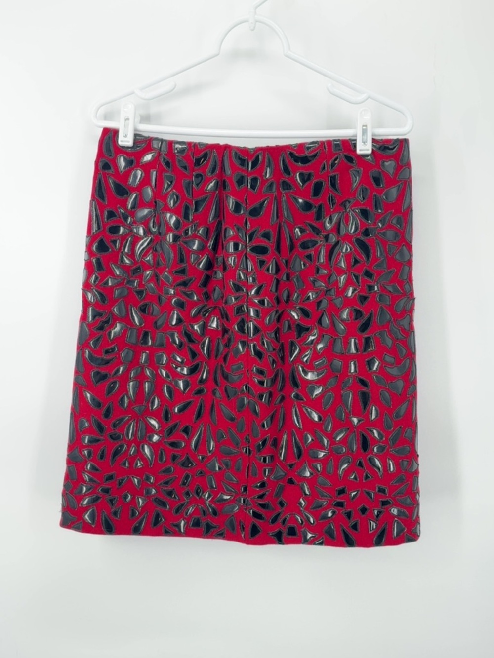Red/Black Carlisle Skirt Size 8